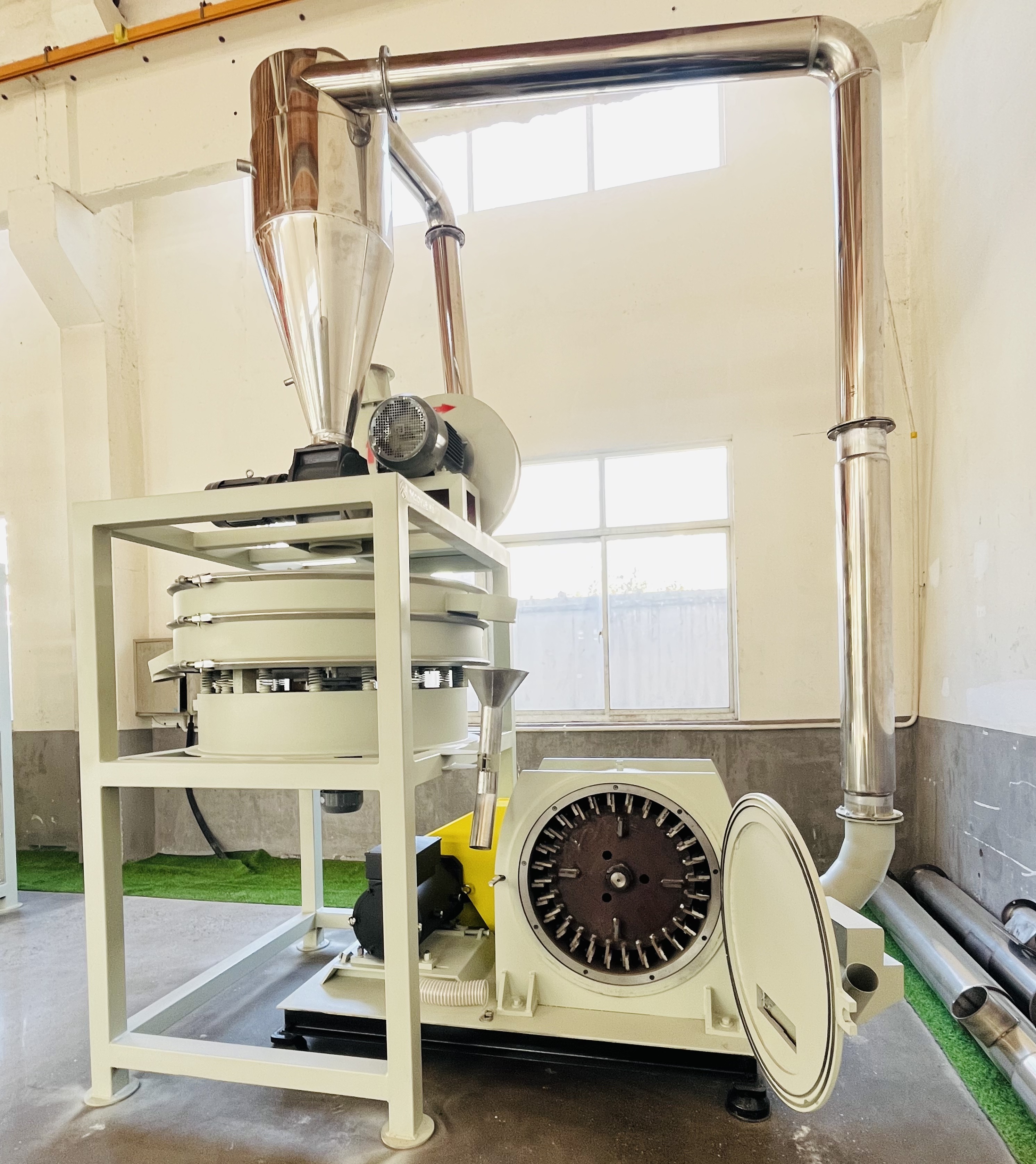 pvc grinding machine