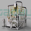 PE / PP Plastic Pulverizer Machine for HDPE & LDPE Powder Production
