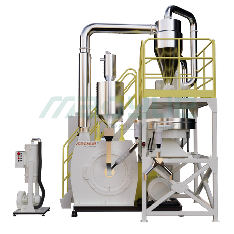 PE / PP Plastic Pulverizer Machine for HDPE & LDPE Powder Production