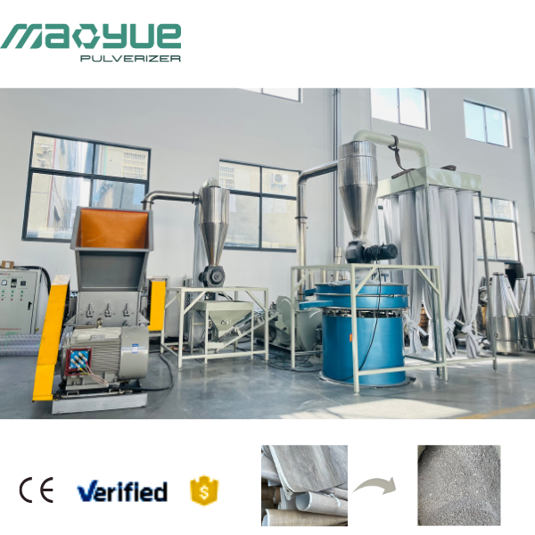 Plastic Crushing And Grinding Production Line Features