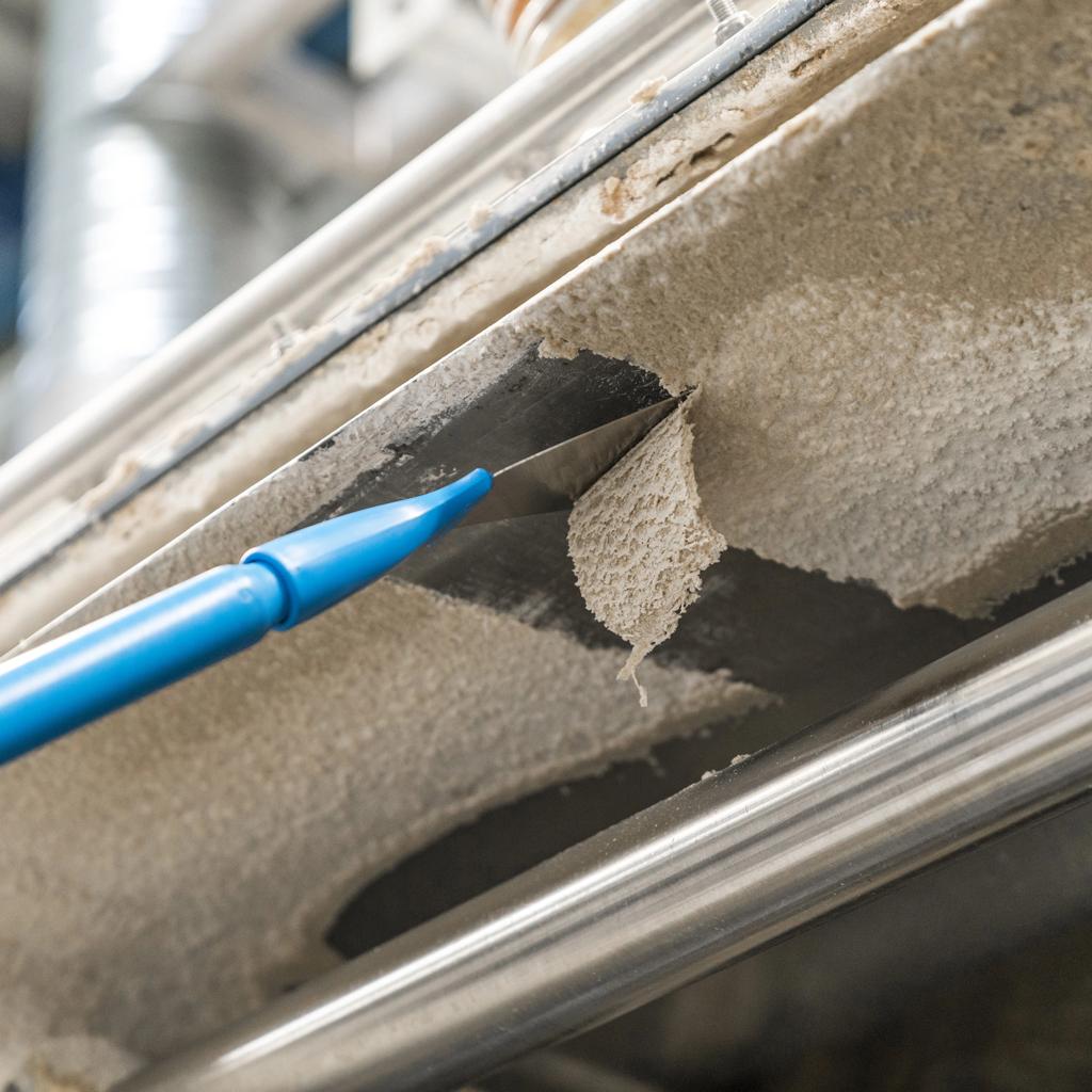 Material Adheres to Equipment Surfaces